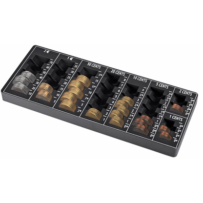 Artikelbild für pavo Zählbrett EURO 12 inch schwarz Kunststoff-Gehäuse, 1 St., Artikelnummer 520066