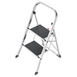 Artikelbild 1 für Hailo Klapptritt K70 StandardLine silber 2 Stufen, H: 83,0 cm, Artikelnummer 379848