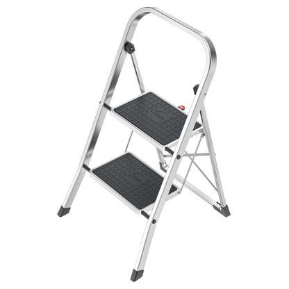 Artikelbild für Hailo Klapptritt K70 StandardLine silber 2 Stufen, H: 83,0 cm, Artikelnummer 379848
