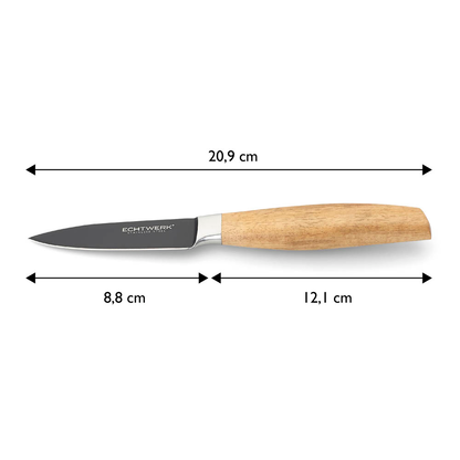 Artikelbild 4 für Echtwerk Küchenmesser Classic Black Edition schwarz, Klinge: 8,8 cm, 1 St., Artikelnummer 649986