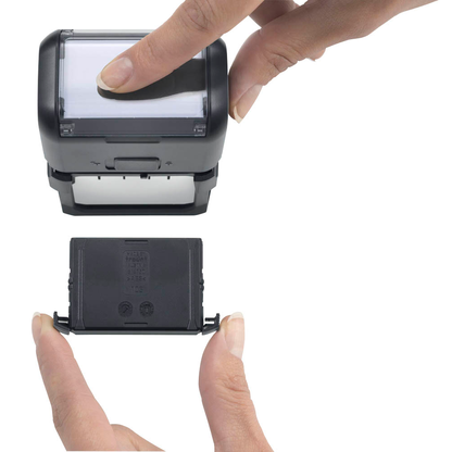 Artikelbild 3 für trodat Textstempel, individualisierbar printy 4913 selbstfärbend schwarz mit Logo, 1 St. - Nachträglich per Gutschein personalisieren, Artikelnummer 566513