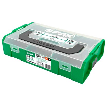 Artikelbild 4 für SPAX® Holzbauschrauben-Sortiment L-BOXX Mini BLAX 5000009162029, Artikelnummer 745487