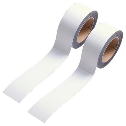 Artikelbild für EICHNER Magnetbänder weiß 1,0 cm x 10,0 m, 2 Rollen, Artikelnummer 702686