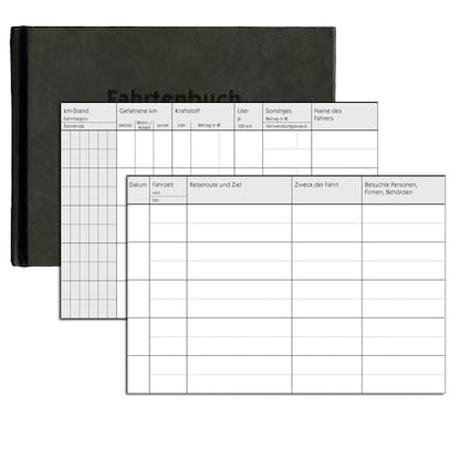 Artikelbild für AVERY Zweckform Fahrtenbuch, Pkw mit Kraftstoffverbrauch Formularbuch 222D, 1 St., Artikelnummer 784397