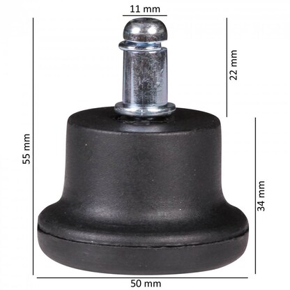 Artikelbild 4 für AMSTYLE Bodengleiter für harte Böden, 5 St., Artikelnummer 335824