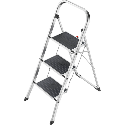 Artikelbild für Hailo Klapptritt K70 StandardLine silber 3 Stufen, H: 106,0 cm, Artikelnummer 379851