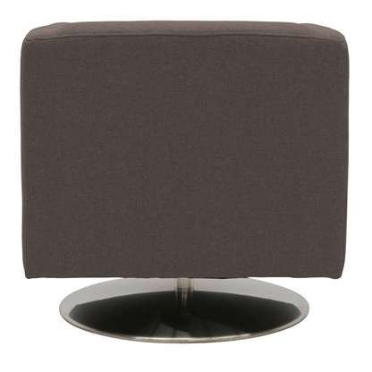 Artikelbild 5 für DOMO Collection Sessel BOB braun silber Stoff 72,0 cm 75,0 cm, 1 St., Artikelnummer 764561