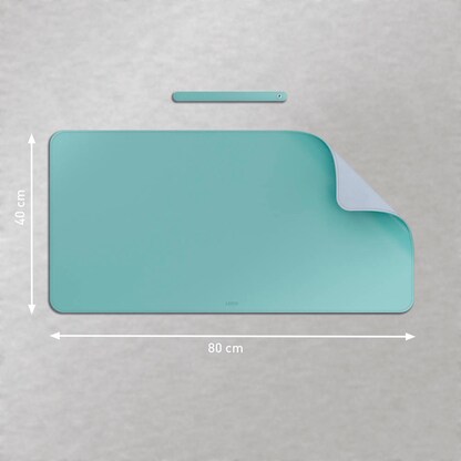 Artikelbild 4 für LEITZ Schreibtischunterlage groß mint Kunststoff 80,0 x 40,0 cm, 1 St., Artikelnummer 673869