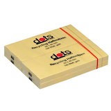 Artikelbild 1 für dots Recycling Haftnotizen gelb, 12 Blöcke, Artikelnummer 222012