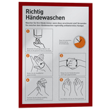 Artikelbild 1 für DURABLE Magnetrahmen selbstklebend DURAFRAME® rot A3, 2 St., Artikelnummer 309401