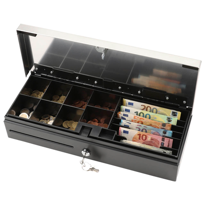 Artikelbild für OLYMPIA Kassenschublade 947990035 HS-170S schwarz/silber, Artikelnummer 533978