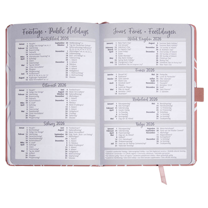 Artikelbild 9 für SIGEL Buchkalender Jolie 2026 rosè, 1 St., Artikelnummer 568566