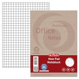 Artikelbild 1 für herlitz Notizblock Recycling DIN A5 kariert, 1 St., Artikelnummer 792848