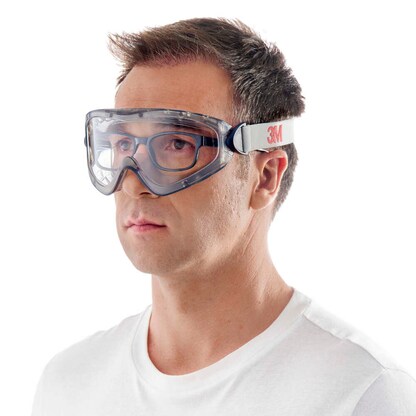 Artikelbild für 3M Schutzbrille weiß, 1 St., Artikelnummer 490324