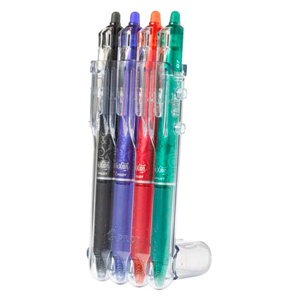 Artikelbild 2 für PILOT FRIXION ball CLICKER 2 Go Tintenroller-Set 0,4 mm, Schreibfarbe: farbsortiert, 4 St., Artikelnummer 376063