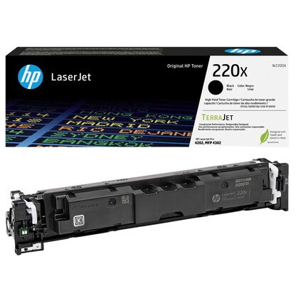 Artikelbild für HP 220X (W2200X) schwarz Tonerkartusche, Artikelnummer 932691
