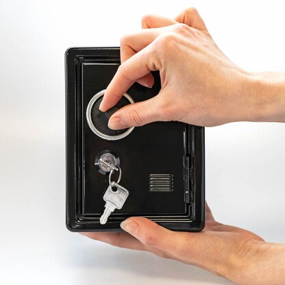 Artikelbild 11 für Idena Spardose Spartresor schwarz, 1 St., Artikelnummer 141026