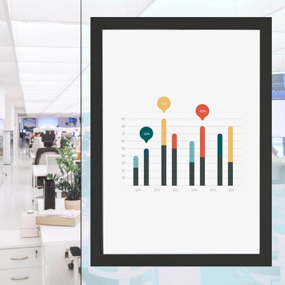 Artikelbild 4 für LMG Magnetrahmen schwarz A3, 1 St., Artikelnummer 228696