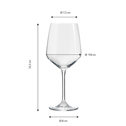 Artikelbild 2 für Echtwerk Rotweingläser 630,0 ml, 6 St., Artikelnummer 650026