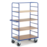 Artikelbild 1 für Rollcart Etagenwagen 08-7607 blau 120,0 x 70,0 x 188,0 cm, Artikelnummer 105902
