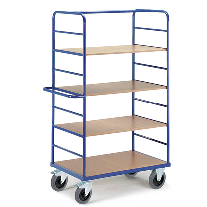 Artikelbild für Rollcart Etagenwagen 08-7608 blau 140,0 x 80,0 x 188,0 cm, Artikelnummer 105914