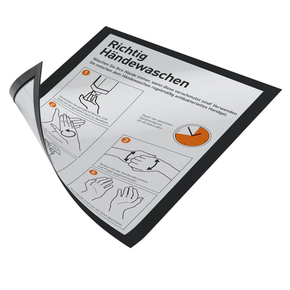 Artikelbild 3 für DURABLE Magnetrahmen DURAFRAME® MAGNETIC A4 schwarz A4, 5 St., Artikelnummer 612887