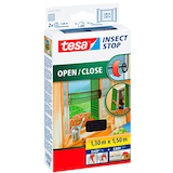 Artikelbild 1 für tesa Fliegengitter INSECT STOP OPEN/CLOSE anthrazit 1,3 x 1,5 m, Artikelnummer 241994
