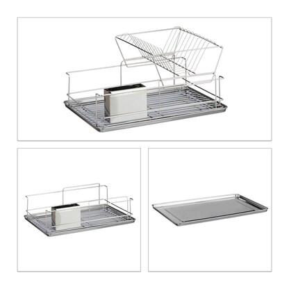 Artikelbild 6 für relaxdays Abtropfgestell silber, 1 St., Artikelnummer 361002