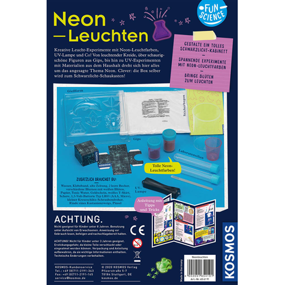 Artikelbild 2 für KOSMOS Experimentierkasten Neon-Leuchten mehrfarbig, Artikelnummer 474563