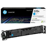 Artikelbild 1 für HP 220X (W2201X) cyan Tonerkartusche, Artikelnummer 932703