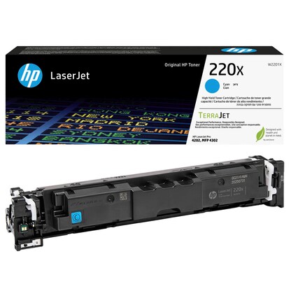 Artikelbild für HP 220X (W2201X) cyan Tonerkartusche, Artikelnummer 932703