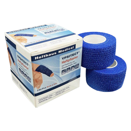 Artikelbild für Holthaus Medical Heftpflaster YPSITECT® 40613 blau 3,0 cm x 5,0 m, 2 Rollen, Artikelnummer 131504