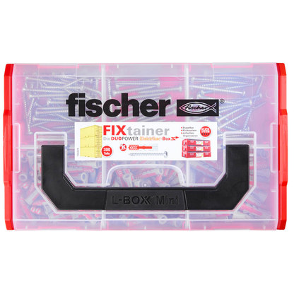 Artikelbild 5 für fischer FixTainer - DuoPower Elektriker 2K 535970 Dübel- und Schrauben-Sortiment, 300-teilig, Artikelnummer 480016