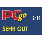 Testsiegel PCgo Ausgabe 2/19, Bewertung 
