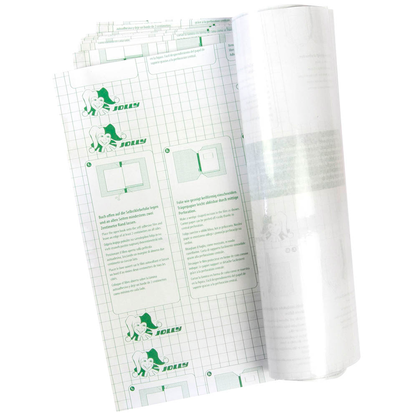Artikelbild 2 für JOLLY Bucheinbandfolie selbstklebend transparent 37,5 cm x 53,0 cm, Artikelnummer 530337