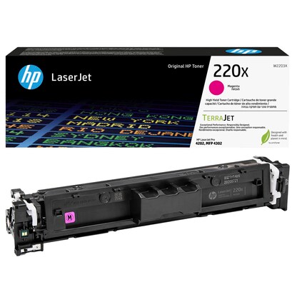 Artikelbild für HP 220X (W2203X) magenta Tonerkartusche, Artikelnummer 932710