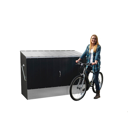 Artikelbild 2 für tepro Fahrradbox, anthrazit, 1 St., Artikelnummer 328114