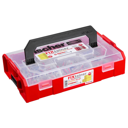 Artikelbild 4 für fischer FixTainer - DuoPower Elektriker 2K 535970 Dübel- und Schrauben-Sortiment, 300-teilig, Artikelnummer 480016
