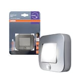 Artikelbild 1 für OSRAM LED-Außenleuchte mit Bewegungsmelder NIGHTLUX Hall, silber 0,25 W, 1 St., Artikelnummer 710226
