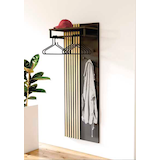 Artikelbild 1 für Kerkmann Wandgarderobe Oxford 32000035 anthrazit Holz 6 Haken 60,0 x 160,0 cm, Artikelnummer 802789