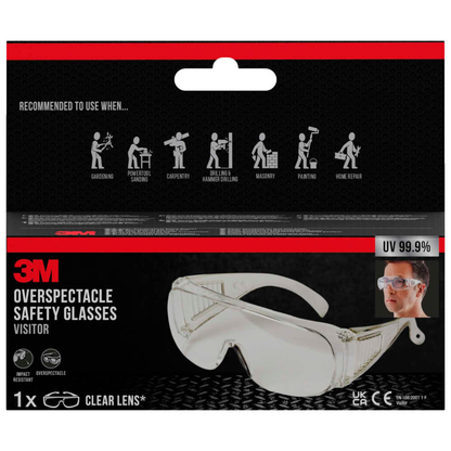 Artikelbild 5 für 3M Schutzbrille Visitor transparent, 1 St., Artikelnummer 490336