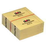 Artikelbild 1 für dots Recycling Haftnotizen gelb, 12 Blöcke, Artikelnummer 222036