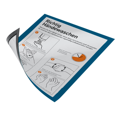 Artikelbild 3 für DURABLE Magnetrahmen DURAFRAME® MAGNETIC A4 blau A4, 5 St., Artikelnummer 613075