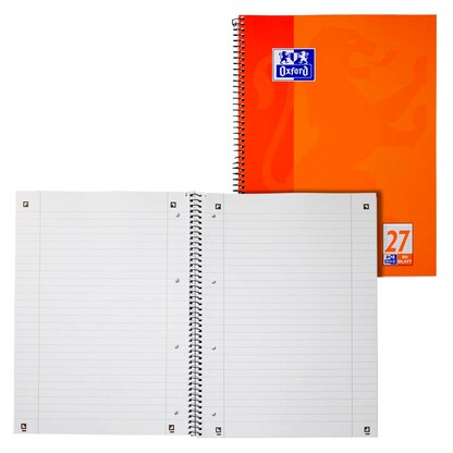 Artikelbild für OXFORD Collegeblock Schule Lineatur 27 liniert DIN A4 Innen- und Außenrand, 1 Block, Artikelnummer 178931