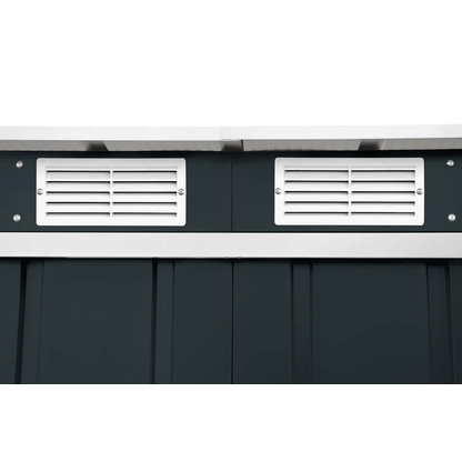 Artikelbild 7 für tepro Gerätehaus Pent Roof Eco 6x4, anthrazit, 1 St., Artikelnummer 328999