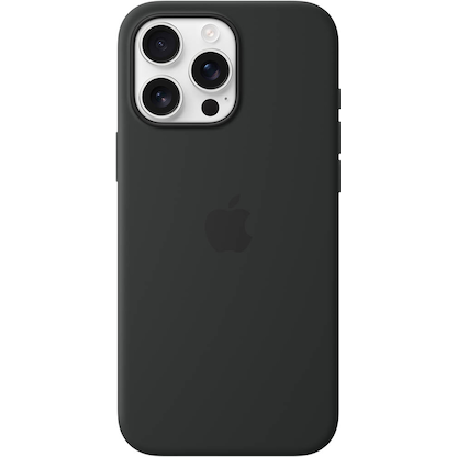Artikelbild für Apple Silikon Case Handy-Cover für Apple iPhone 16 Pro Max schwarz, Artikelnummer 455277
