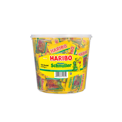 Artikelbild 3 für HARIBO KINDER SCHNULLER Minibeutel Fruchtgummi 980,0 g, Artikelnummer 226357