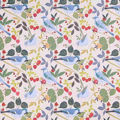 Artikelbild 3 für JUNG SCHÖNER VERPACKEN Geschenkpapier Mary Vintage Design mit Vögeln mehrfarbig beidseitig bedruckt, 20,0 m, Artikelnummer 715914