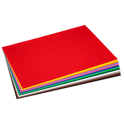 Artikelbild 5 für folia Tonpapier farbsortiert 180 g/qm 120 Blatt, Artikelnummer 719466