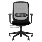 Artikelbild 1 für Nowy Styl Bürostuhl Vienna Mesh Stoff schwarz, Gestell schwarz, Artikelnummer 764559